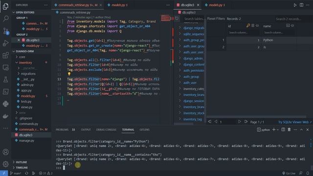 Django ORM Совершенствуем... Foreign Key Related Name #11 смотреть онлайн