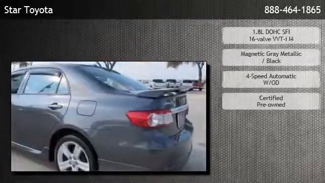 2013 Toyota Corolla Sedan Automatic S - Friendswood смотреть онлайн