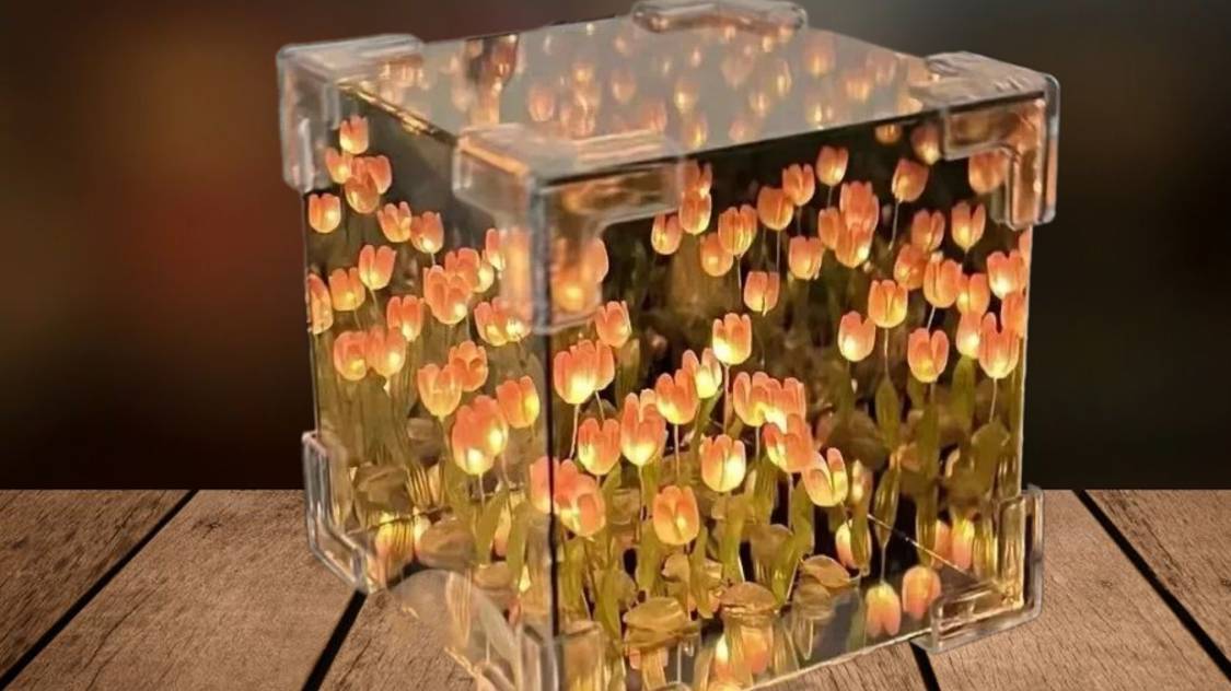 сборка ночника "куб-тюльпаны" смотреть онлайн