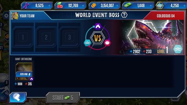 Jurassic world the game part 3 battle boss megalodon