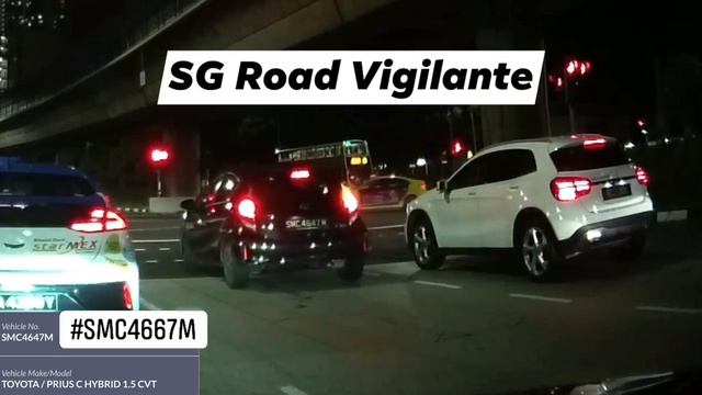 10sep2021 Commonwealth Ave #SMC4647M Toyota Prius C Fail To Conform To Red Light Signal