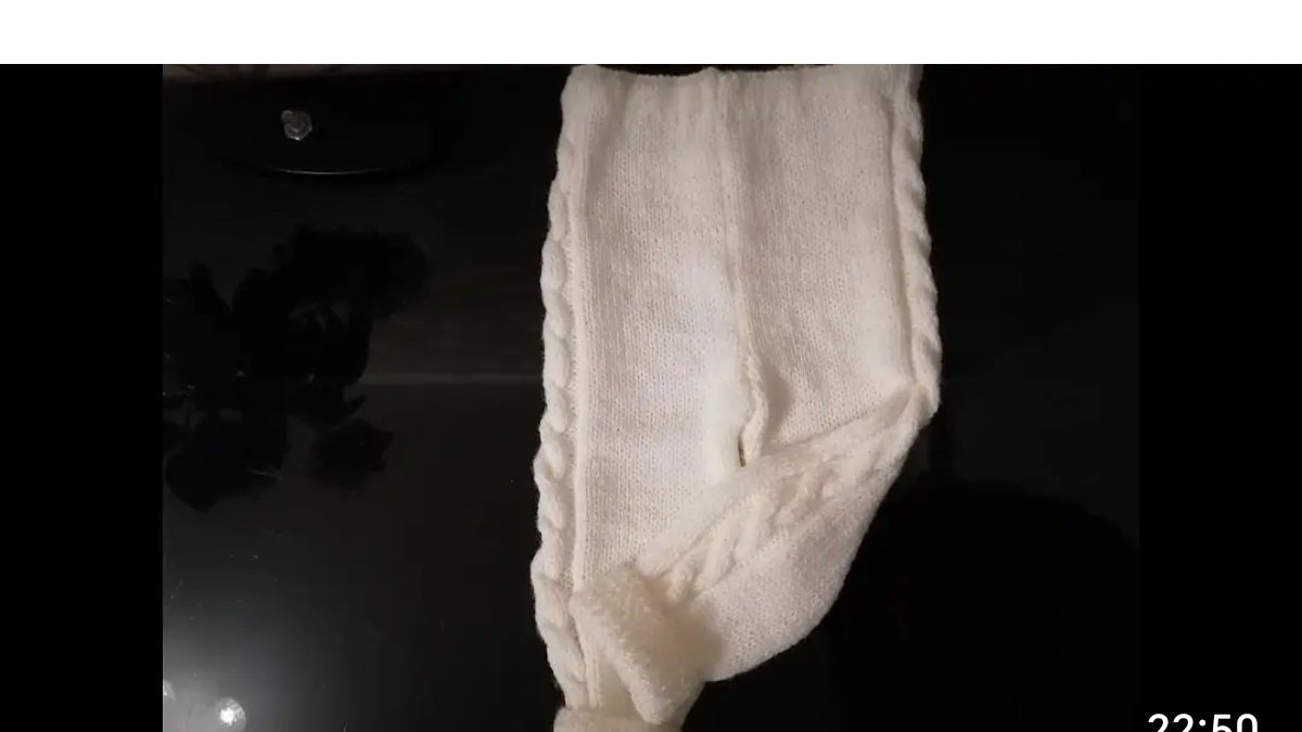 ДЕТСКИЕ ШТАНИШКИ СПИЦАМИ / ВЯЖЕМ ШТАНИШКИ НА 6-9 МЕСЯЦЕВ / МАСТЕР КЛАСС смотреть онлайн