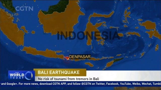 No risk of tsunami from earthquakes in Bali смотреть онлайн