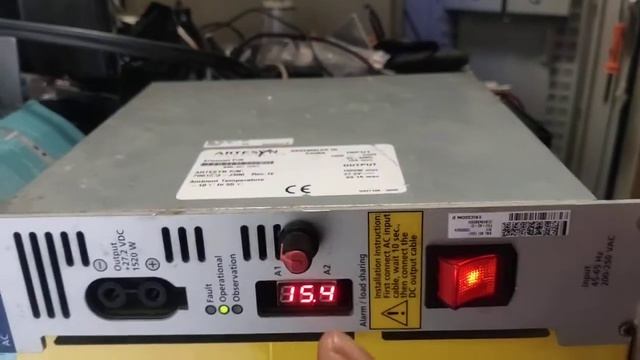 Modifikasi PSU Artesyn +27.2v 1520w 69.1A смотреть онлайн