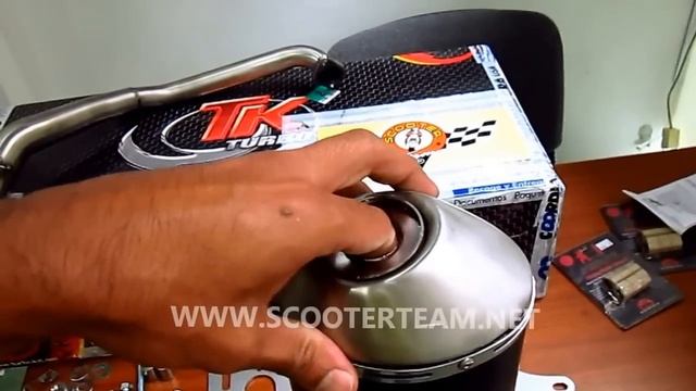 ESCAPES TURBO KIT PARA KYMCO AGILITY 125/150 смотреть онлайн