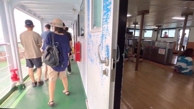 НА ПАРОМЕ НА ОСТРОВ У (Удо 우도) | Это надо видеть! смотреть онлайн