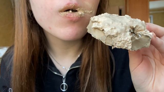 Туркестан Сливки в меловой пасте 🐚😋//ASMR CRUNCH смотреть онлайн