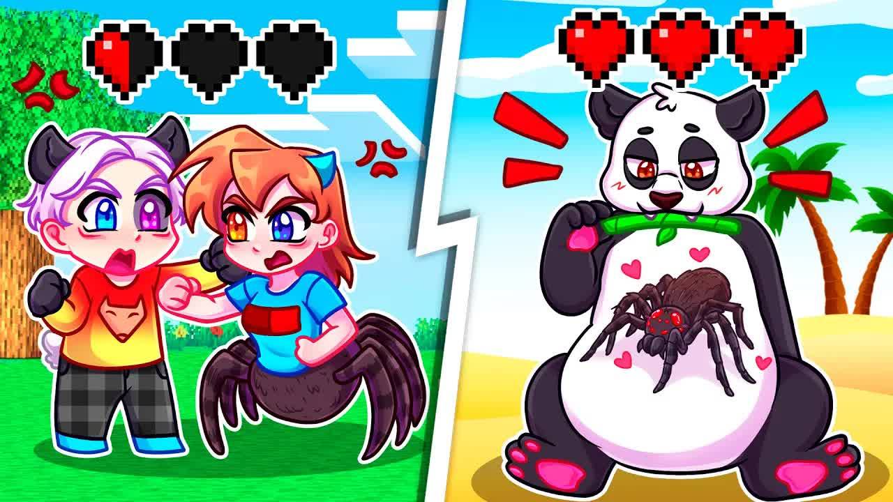 😨 Майнкрафт но МЫ ПРЕВРАЩАЕМСЯ В МОБОВ Когда Получаем УРОН! смотреть онлайн