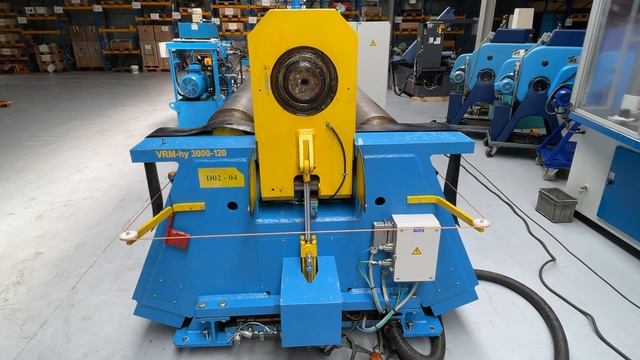 HAEUSLER VRM-HY 4 Roll hydraulic plate bender plateroll rouleuse MACH4METAL 6447 1-4 touch screen смотреть онлайн