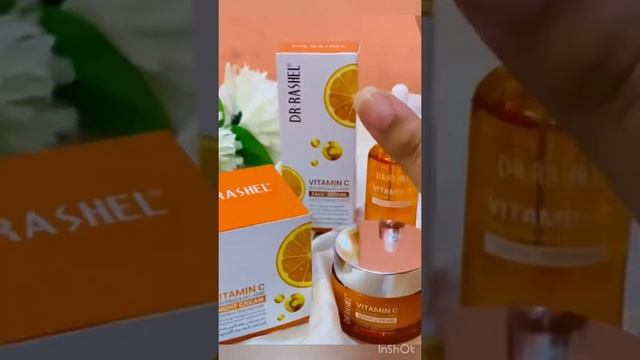 Dr Rashel Products Review - Vitamin C Serum and Night Cream #shorts смотреть онлайн
