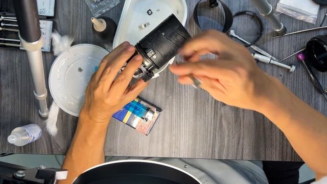 Reassemble Zoom lens Canon EF 75~300 USM 1:4-5.6 ii смотреть онлайн