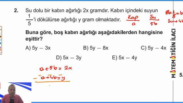 ACİL YAYINLARI 9. SINIF MATEMATİĞİN İLACI SORU TİPİ BANKASI(Kesir Problemleri Konu Tipleri 1-5) смотреть онлайн