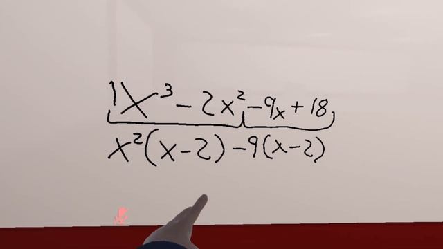 X³-2x²-9x+18