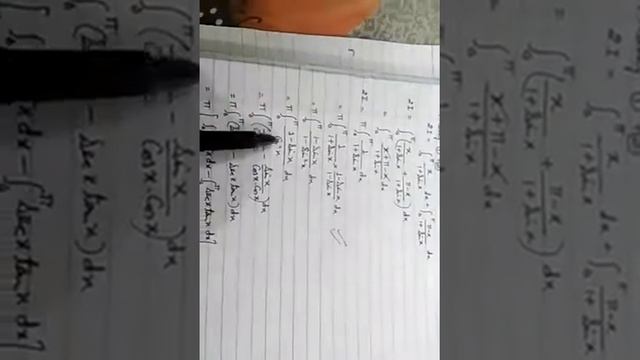 Integration of x/(1+sin x) from 0 to pi смотреть онлайн