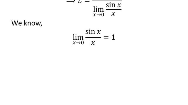 Limit of (x cos x)/sin x as x approaches 0 смотреть онлайн