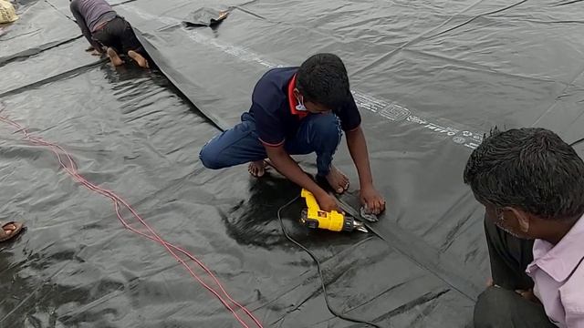 Shiv malhar plastic pondline 500 Micron paper Installation Ramu Rathod At Somdevarhatti Tikota Kara смотреть онлайн