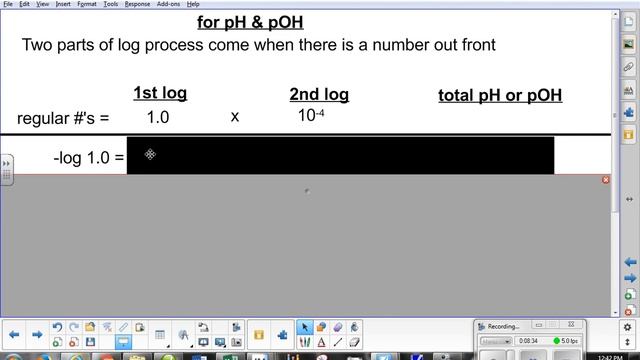 calculating pH or pOH using a simplified log table смотреть онлайн