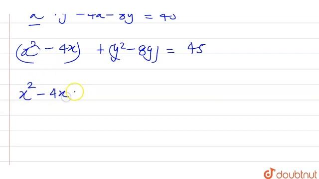 वृत्त x^(2) + y^(2) - 4x - 8y - 45 = 0 का केंद्र तथा त्रिज्या है | 12 | वृत्त | MATHS | ARIHAN... смотреть онлайн