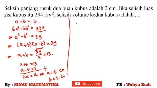 KUPAS TUNTAS BANGUN RUANG SISI DATAR KELAS 8 SMP/MTs смотреть онлайн