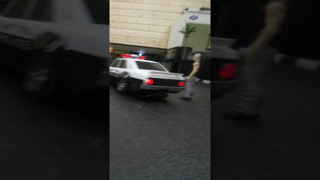 Rc 1/24 Dominic "Dom" Toretto vs cop car смотреть онлайн