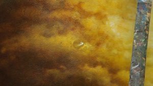 Процесс нанесения красочных слоёв масляными красками на холсте. Проработка деталей. Часть 6(6)