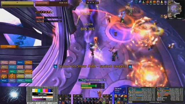 [Mythic] Chronomatic Anomaly - 900 Sin Rogue PoV смотреть онлайн