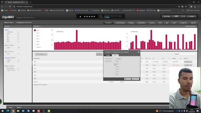 EDGEROUTER X SFP SWITCH PoE смотреть онлайн