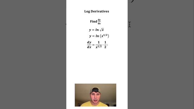 Log Derivative Example смотреть онлайн