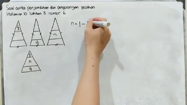 5.00.010.3.6 Soal cerita penjumlahan dan pengurangan pecahan смотреть онлайн