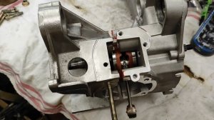 1PE40QMB főtengely telepítése és első indítás