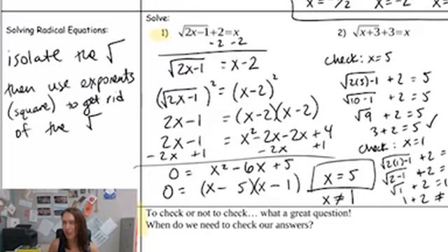 1.6 Solving Polynomials, Radicals and Absolute Value Equations смотреть онлайн