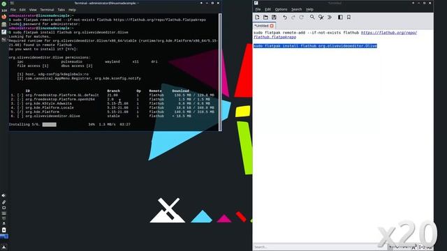 How to install Olive video editor on MX Linux 21.3 смотреть онлайн