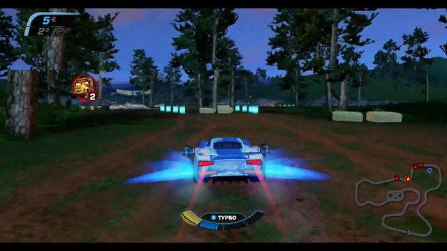 Тачки 3 (Xbox 360) - Заезды на уровне "Мастер" - Высокая Сложность - Боевой Заезд с Мисс Крошкой смотреть онлайн