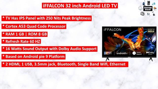 Best 32 inch Smart TV in India 2022 ⚡ Best 5 32 inch Smart TV Under 15000₹ in India⚡Top 5 32inch TV смотреть онлайн