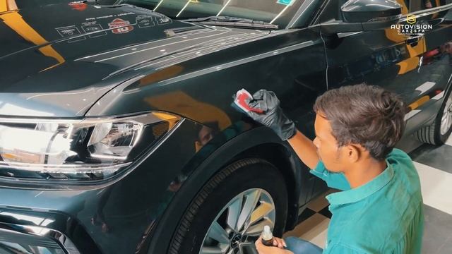 Volkswagen Taigun Gray 2022 Protected By Pentagon 10H Ceramic Coating. #ceramiccoating #cardetailin смотреть онлайн
