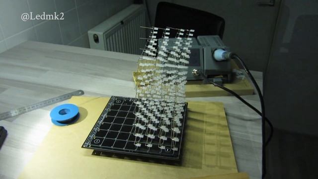 DIY LED Cube 8x8x8 iCubeSmart 3D8S смотреть онлайн