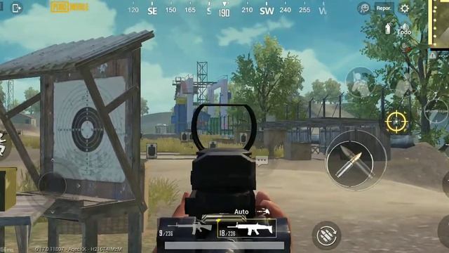 PUBGMobile Contenido 2020 Prueba de armas/SCAR-L 5.56mm Gameplay Walkthrough смотреть онлайн