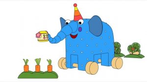 Раскраска Деревяшки — Поливайка— Серия 86