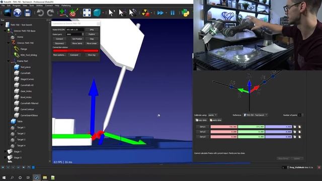How to Position your Part for Accurate Robot Offline Programming - Ref Frame Definition - RoboDK смотреть онлайн