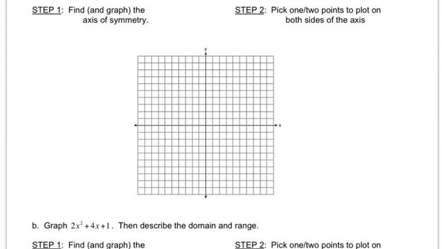 Algebra - 8.4 Graphing y=ax^2+bx+c смотреть онлайн