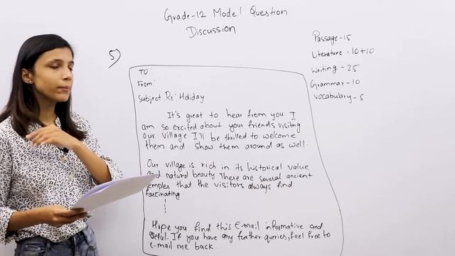 Class 12 English Model Question Solution || Last Hour Moment ||Gurubaa смотреть онлайн