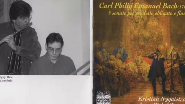 C.P.E Bach:5 Sonate per cembalo obligato e flauto(Kristian Nyquist/Jean-Michel Tanguy) смотреть онлайн