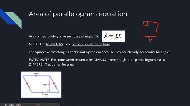 11.1 Perimeter and area of triangles and parallelograms смотреть онлайн