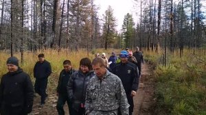 Президент ФЛГР Елена Вяльбе на станции Тайга г.Кызыл РТ. 05.09.2018г.