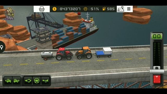 Earning lots of Money by Milk & Cotton Sell in Farming Simulator 18 | FS 18 | Timelapse #skullgamin смотреть онлайн