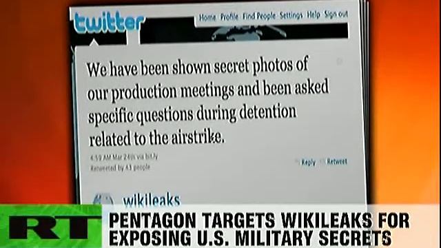 War on whistleblower- CIA spies on WikiLeaks for 'Pentagon murder cover-up' exposure смотреть онлайн