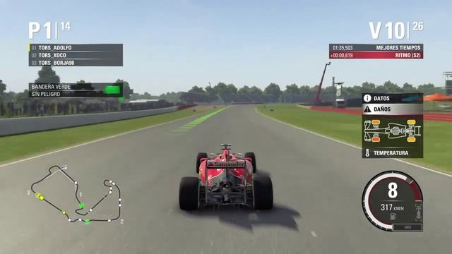Resumen | Gran Bretaña | TORS | 4 / 12 | F1 2015 | PS4 | TORS_ADOLFO смотреть онлайн