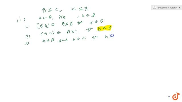 Theorem 10 ( Let A and B be non empty set such that `AxxB=AxxC`. Show that `B=C`) смотреть онлайн