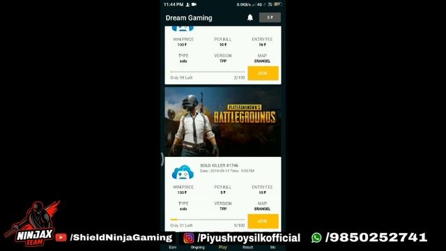 Best Earning App ✓2019° || 0.04% know this trick || PUBG MOBILE || Ꮥʜɪᴇʟᴅツ₦ł₦ℑ₳ || смотреть онлайн
