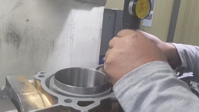 Довыставляем блок после гильзовки. смотреть онлайн
